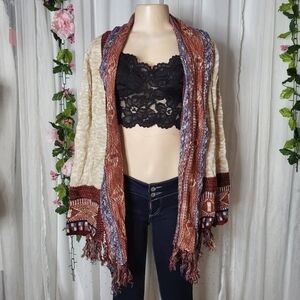 Altar'd State Multicolor Knit Cardigan